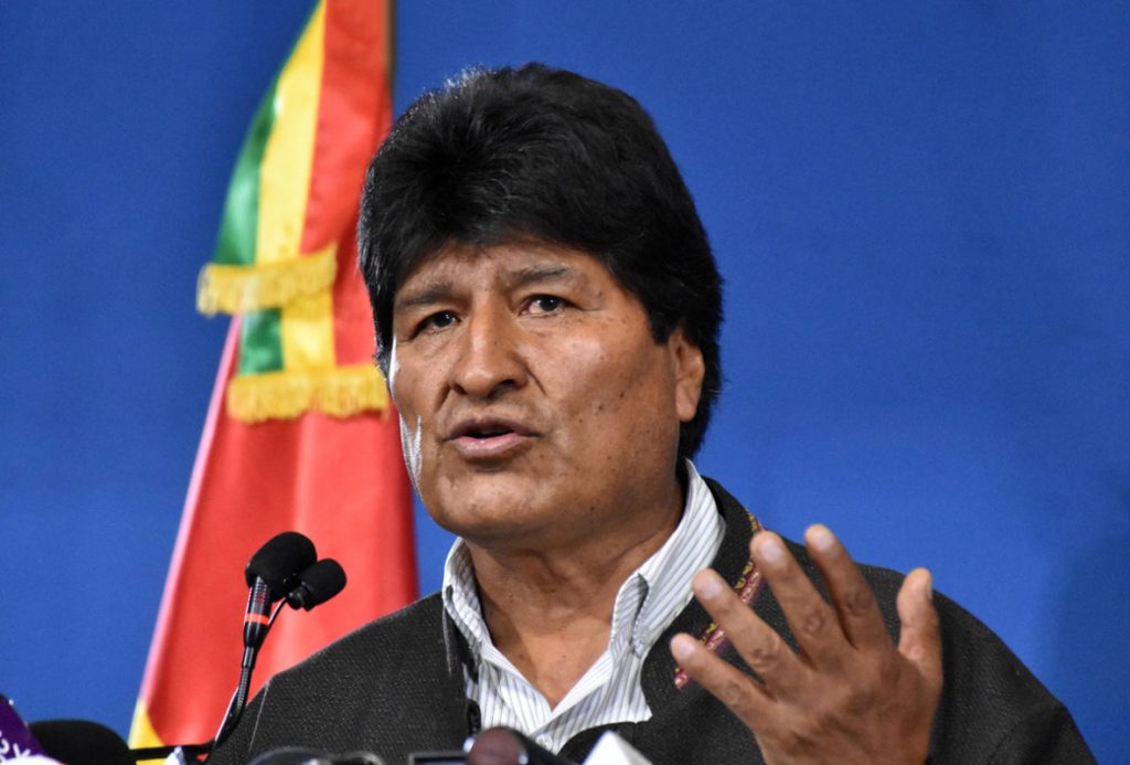 Expresidente de Bolivia, Evo Morales
