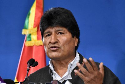 Expresidente de Bolivia, Evo Morales