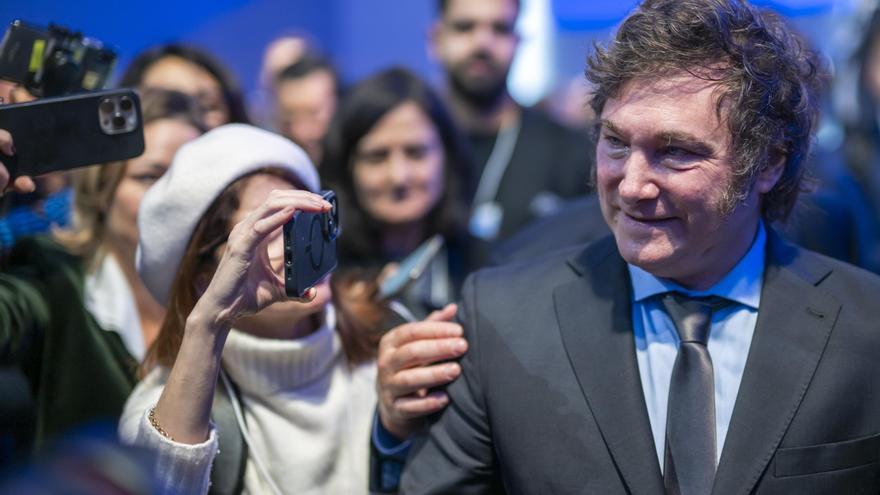 Presidente argentino, Javier Milei,