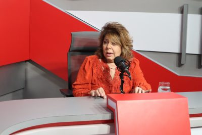 Presidenta de la Sociedad Dominicana de Logoterapia y Tanatología, Lucetta Fernández.