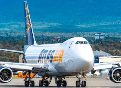 Investigan aterrizaje de emergencia de un avión Atlas Air