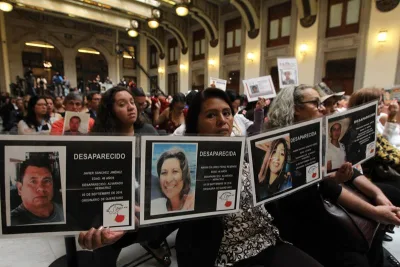Familiares de desaparecidos en méxico