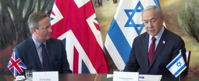 David Cameronb y Benjamín Netanyahu. (Foto: fuente externa)
