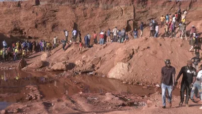 Mina de oro colapsada en Mali