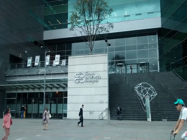 Fachada de la Cámara de Comercio de Bogotá