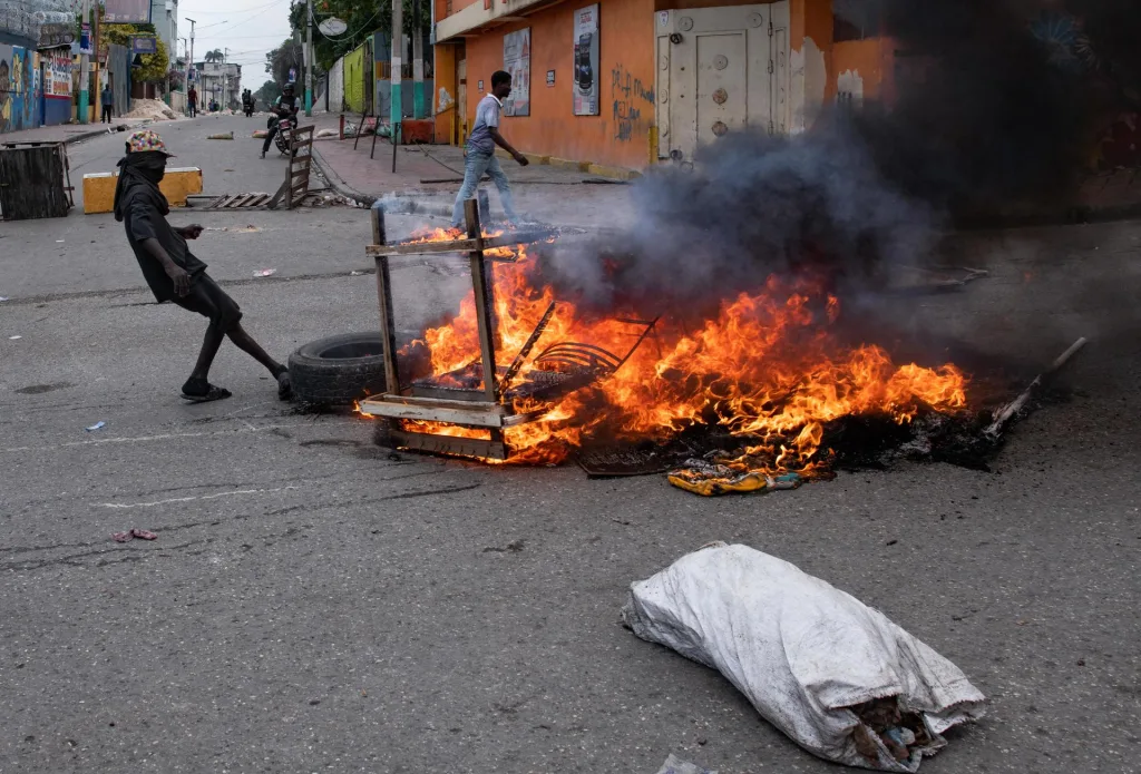 Se elevan los niveles de violencia en las protestas en Haití