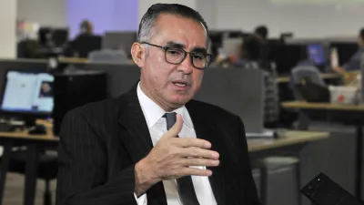 El magistrado Noel Orellana