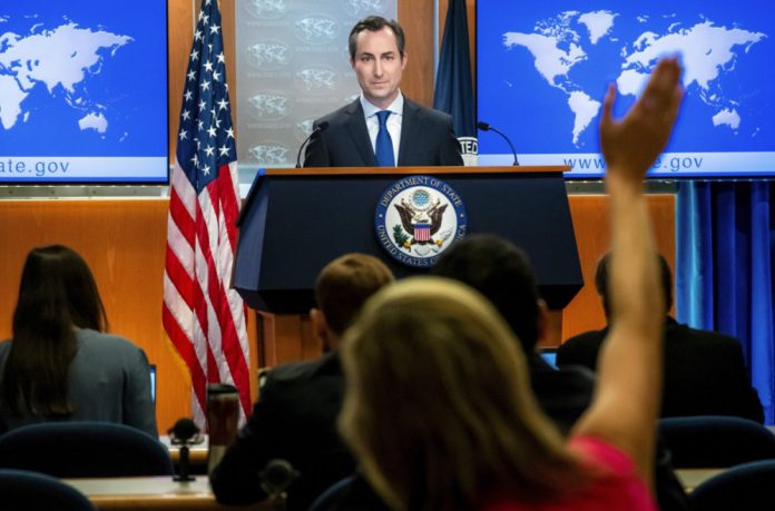 Matthew Miller, portavoz del Departamento de Estado
