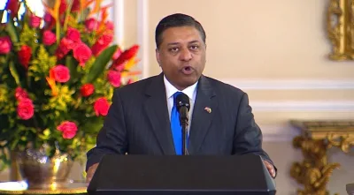 Rahul Gupta, jefe de la oficina de antinarcóticos de la Casa Blanca