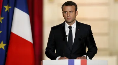 Emmanuel Macron, presidente francés