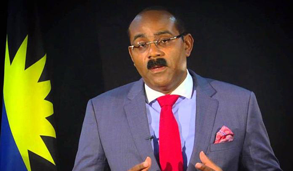 Gaston Browne, primer ministro de Antigua y Barbuda
