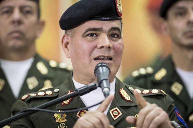 El ministro de Defensa de Venezuela, Vladimir Padrino