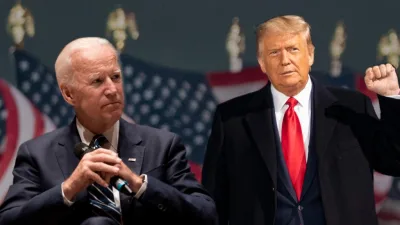 El presidente Joe Biden y el expresidente Donald Trump