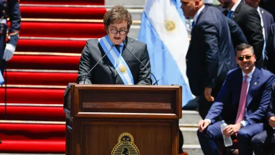 Javier Milei, el presidente de Argentina