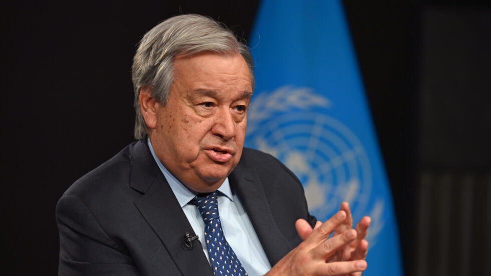 António Guterres, secretario general de la ONU