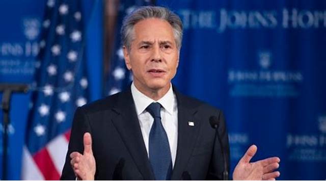 Antony Blinken, secretario de Estado de Estados Unidos