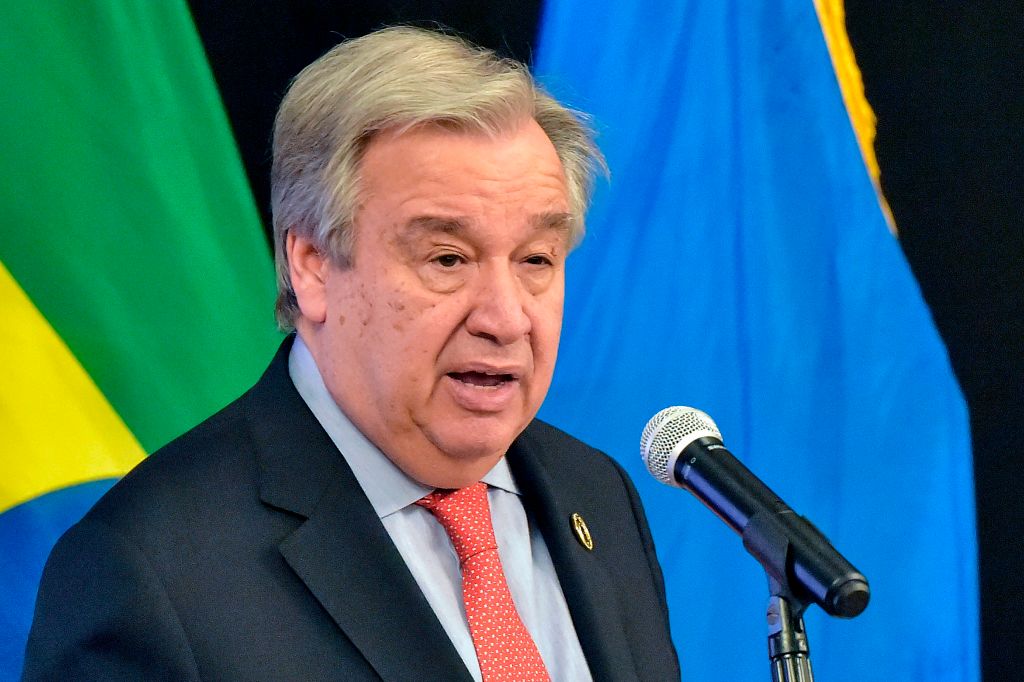 António Guterres, secretario general de la ONU