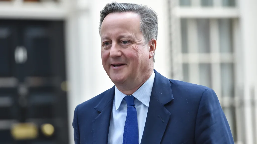 El ministro británico de Exteriores, David Cameron