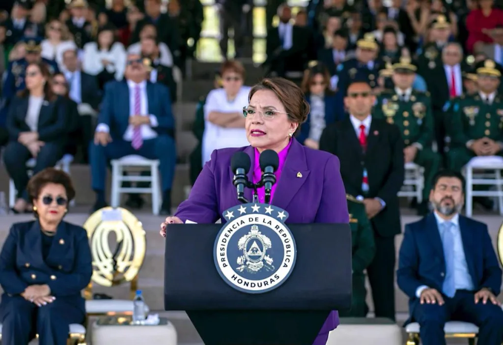 Xiomara Castro, presidenta de Honduras