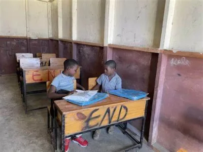 La educación, otra víctima más de la violencia en Haití