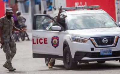 Policía haitiana