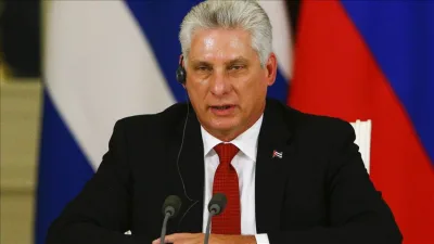 Miguel Díaz-Canel, presidente de Cuba