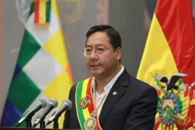 El presidente de Bolivia, Luis Arce