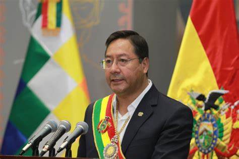 El presidente de Bolivia, Luis Arce