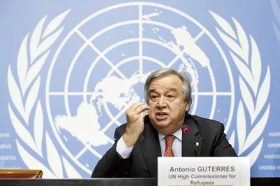 António Guterres, secretario general de la ONU
