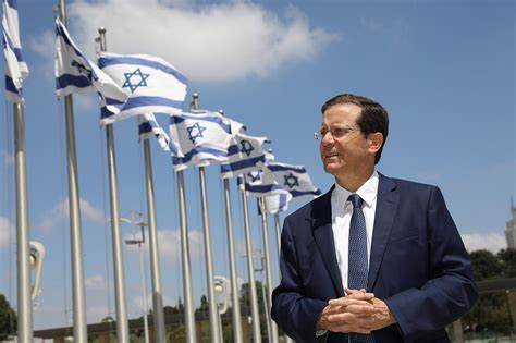 El presidente israelí, Isaac Herzog