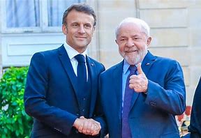 Luiz Inácio Lula da Silva, y Francia, Emmanuel Macron
