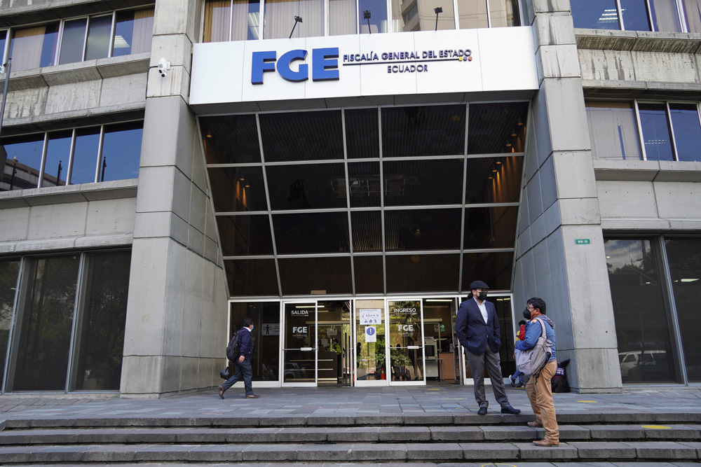 Fachada de la Fiscalía de Ecuador
