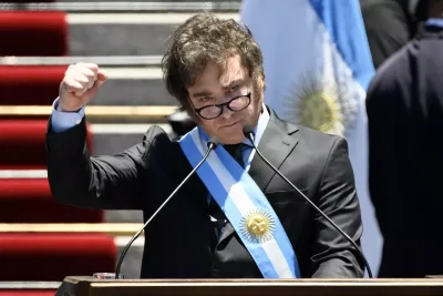 Javier Milei, presidente de Argentina