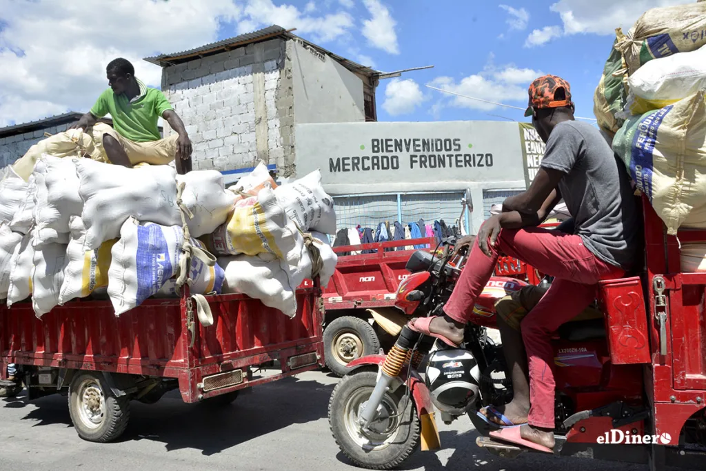 Comerciantes del mercado fronterizo