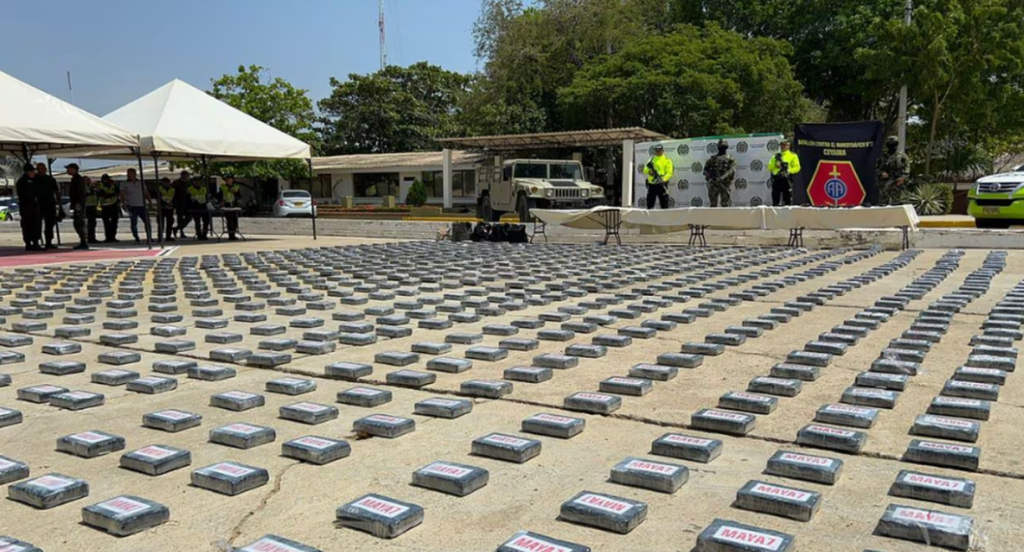 Cocaína hallada en La Guajira