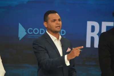 Jesús Díaz, candidato vicepresidencial del Partido Frente Amplio (FA)