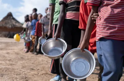 Casi 55 millones de personas sufrirán hambre en África central