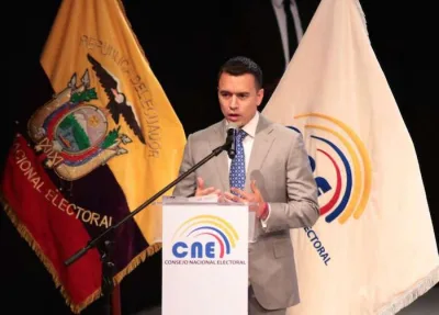 Daniel Noboa, presidente de Ecuador