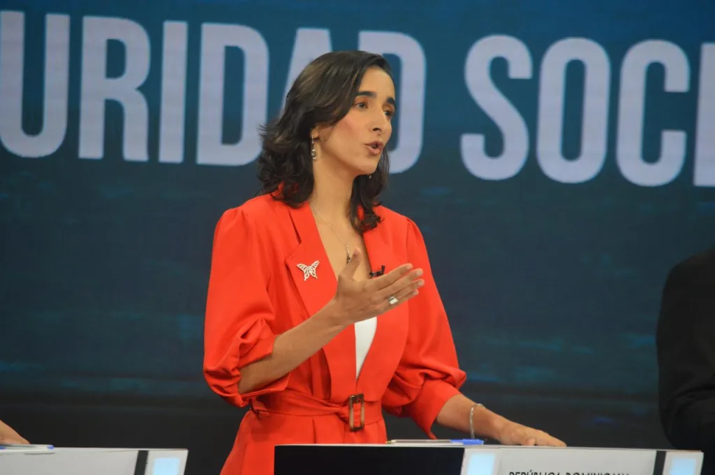 Virginia Antares, candidata presidencial del Partido Opción Democrática, (OD)