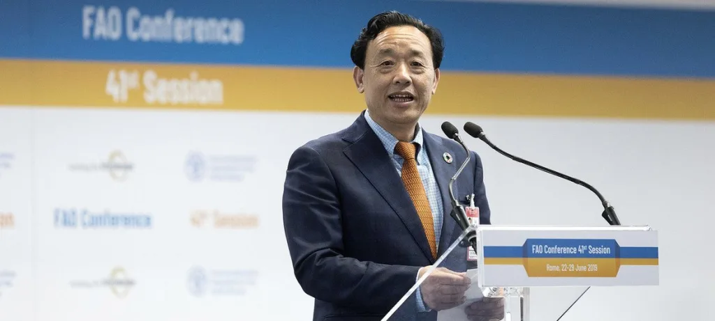 Qu Dongyu, director general de la Organización de las Naciones Unidas para la Agricultura y la Alimentación (FAO). (Foto: fuente externa)