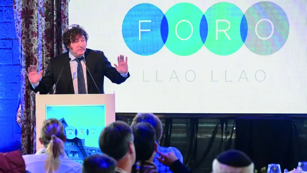 Javier Milei, presidente argentino