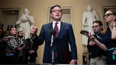 Mike Johnson, presidente de la Cámara Baja de EEUU. (Foto: fuente externa)