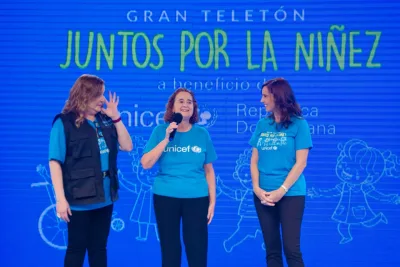 Unicef recauda 21.8 millones de pesos en cuarta edición de teletón en RD
