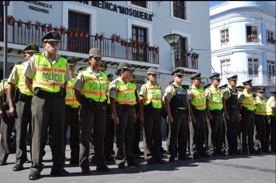 Miembros del Servicio de Seguridad de Ecuador