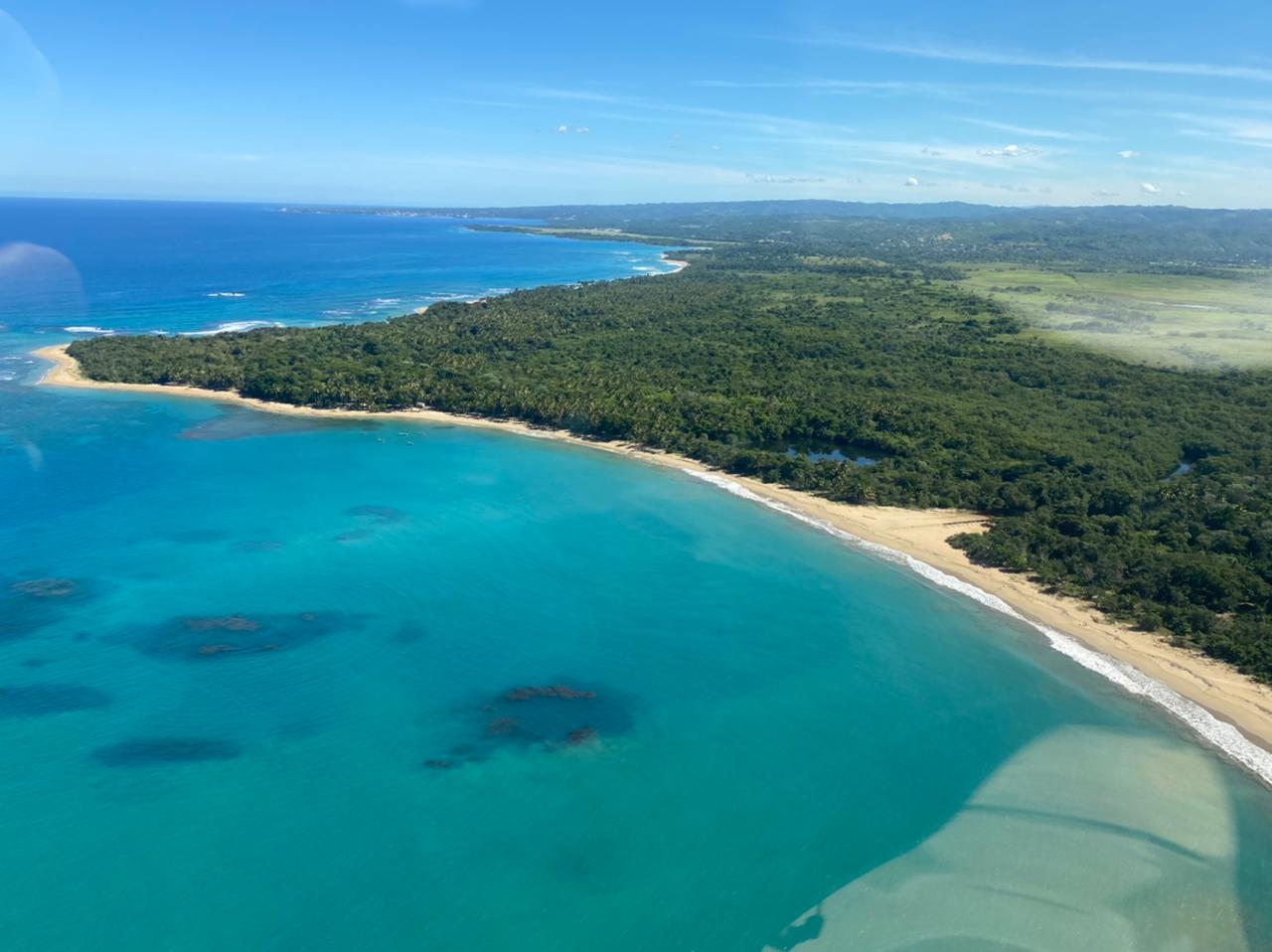 Vista aérea de Punta Bergantín