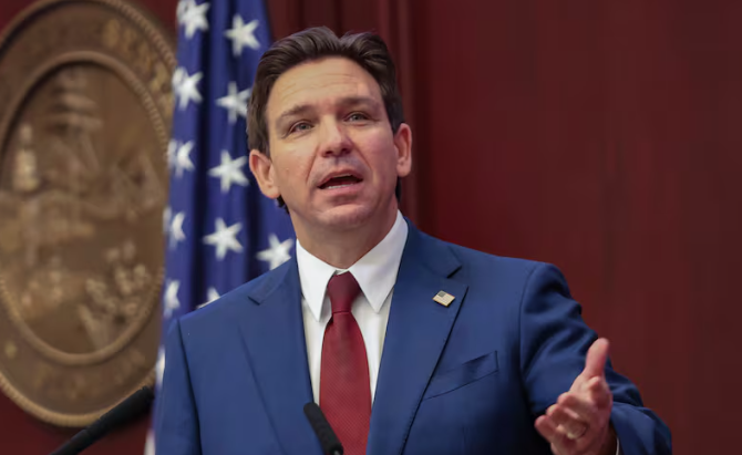 Ron DeSantis, gobernador de Florida. (Foto: fuente externa)