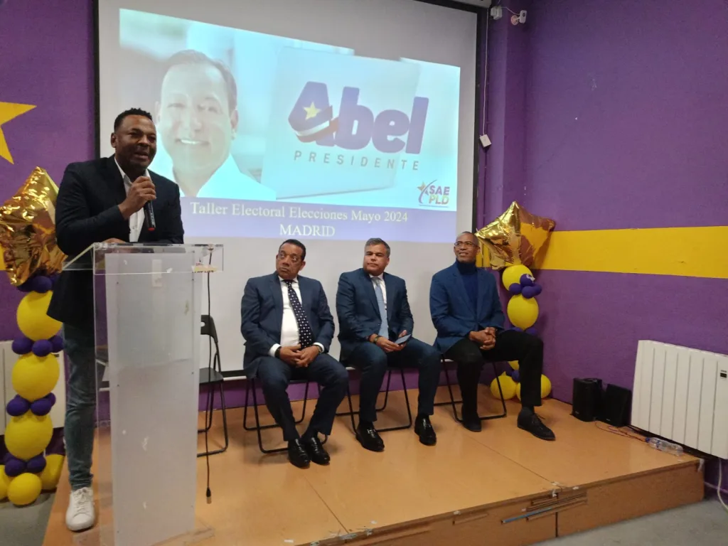 Seccional PLD en Madrid se prepara para defender voto este 19 de mayo (Foto: Fuente externa)