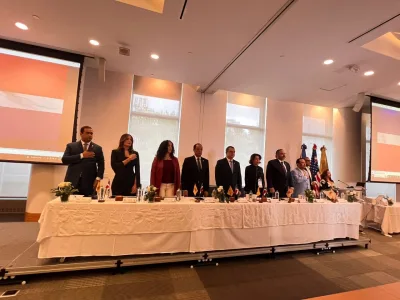 Pleno de la JCE agotó una ruta de trabajo de supervisión en EE.UU. (Foto: fuente externa)