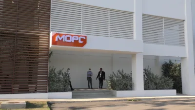 Fachada del Ministerio de Obras Públicas