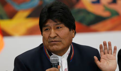 Evo Morales, expresidente de Bolivia